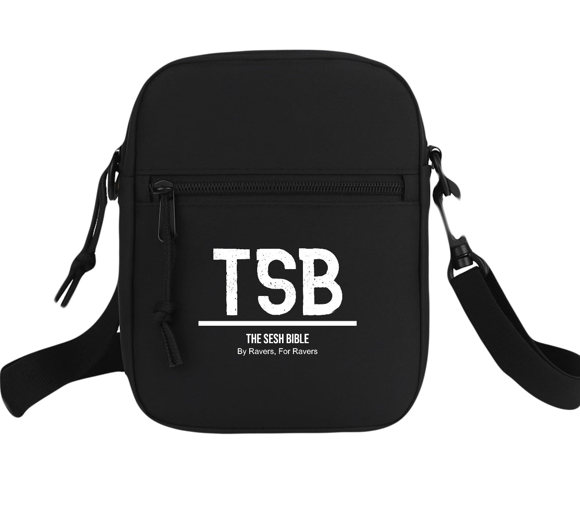 Messenger Bag With Text