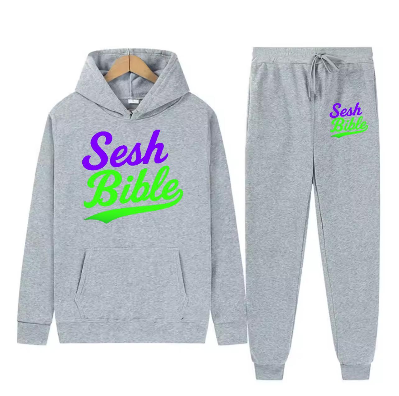 TSB Essentials : Purple & Green Tracksuit