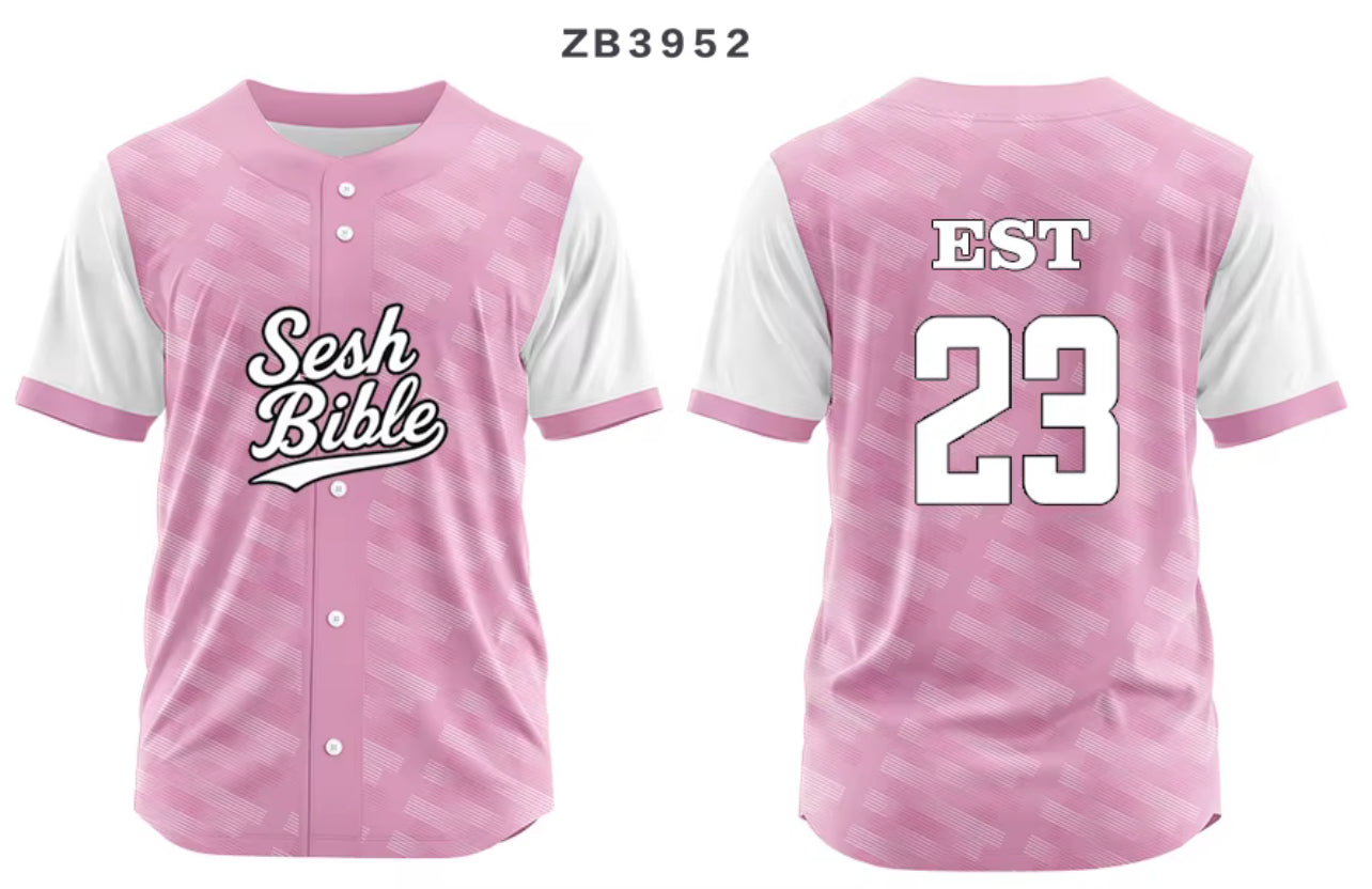 Sesh Bible Baseball Jerseys