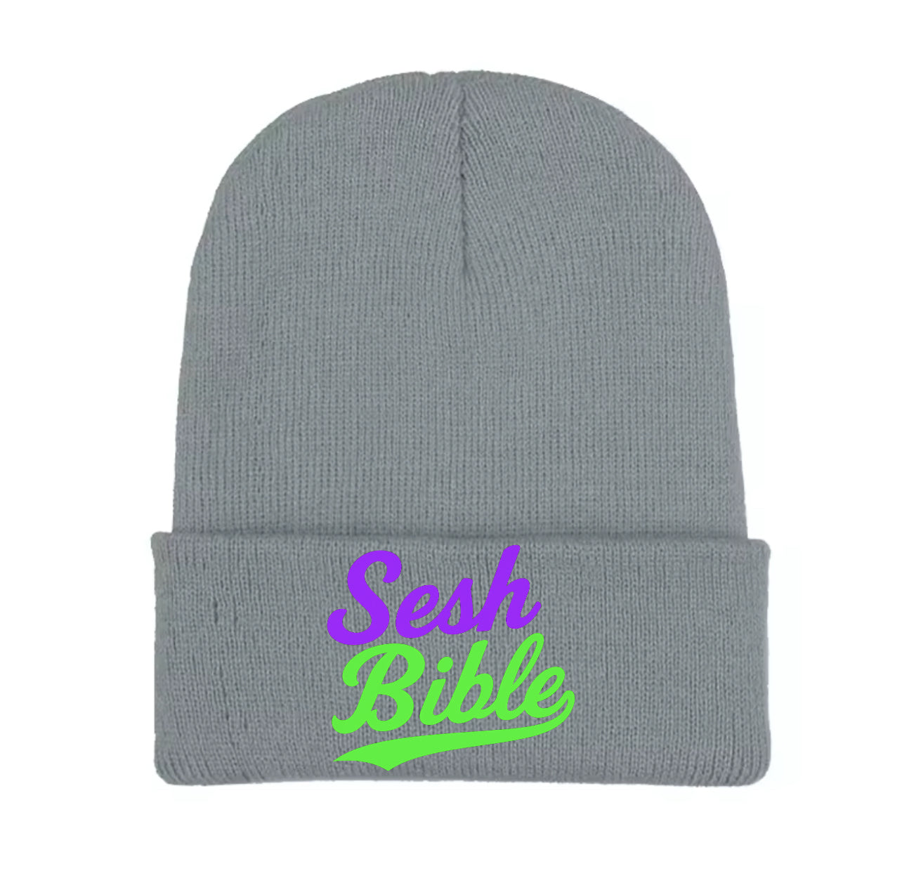 TSB Essentials : Purple & Green Beanie