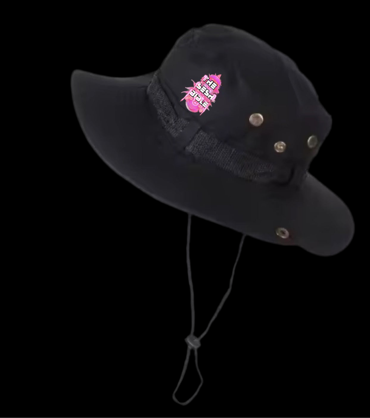 Festival Bucket Hat black / pink
