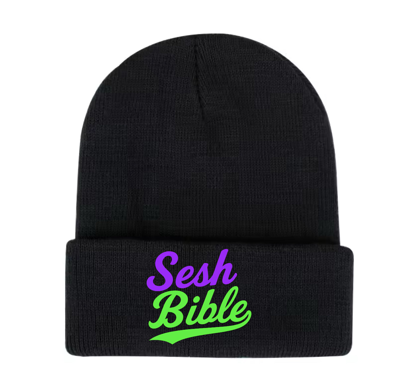 TSB Essentials : Purple & Green Beanie